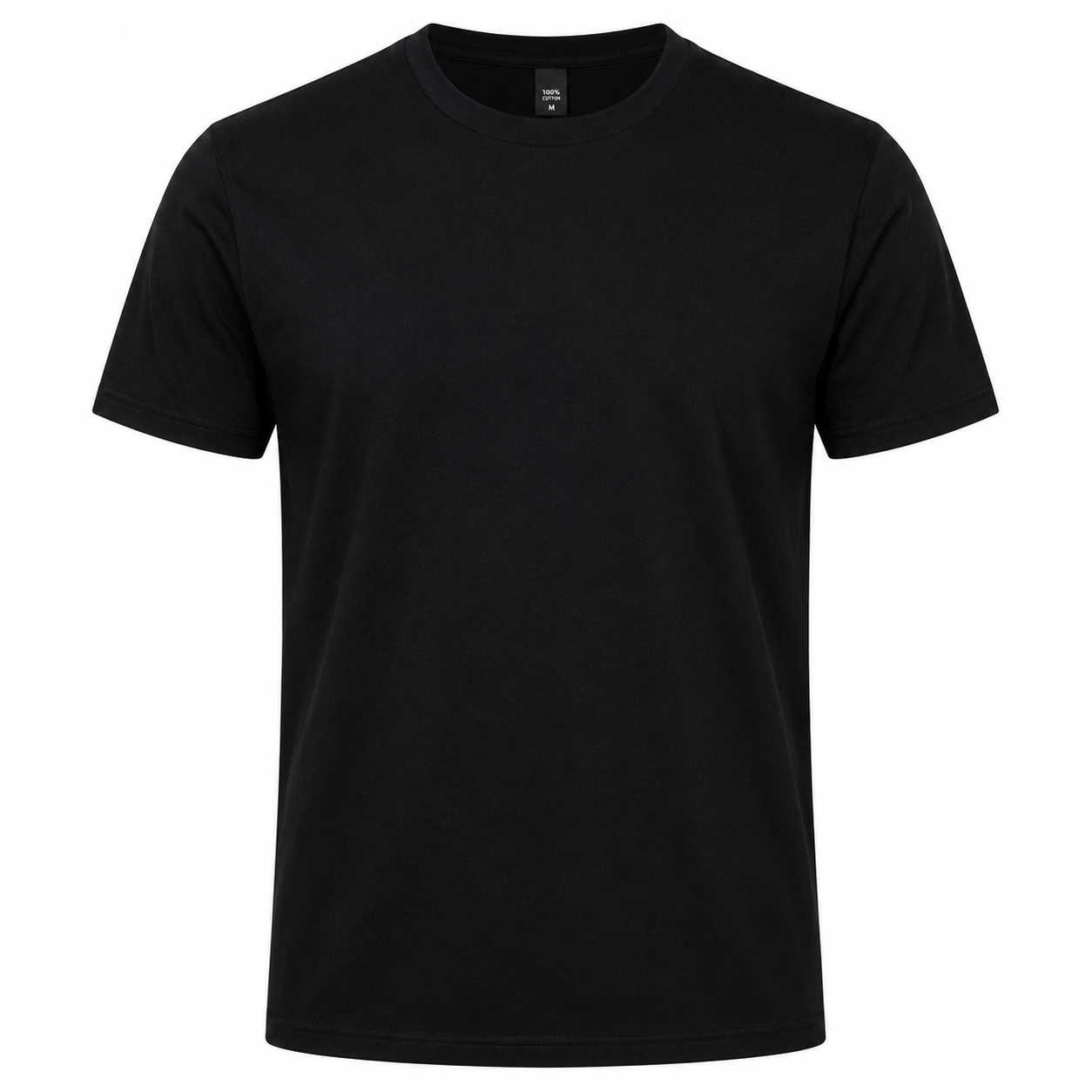 100% Cotton Ring-Spun BLACK $2.50 SHIRTS - Unisex - *DELIVERY AND ONLINE*