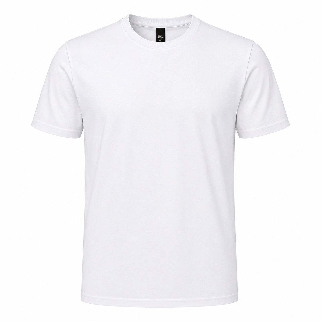 100% Cotton Ring-Spun WHITE $2.50 SHIRTS - Unisex - *DELIVERY AND ONLINE*